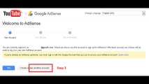 YouTube monetization Problem, Can't associate/link Channel to AdSense; different emails/accounts