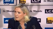 Selon Marine Le Pen, Bachar al-Assad n'est pas un barbare