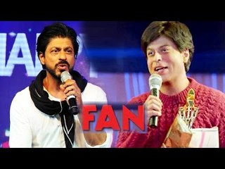Shahrukh Khan Talks On His LOOK In FAN Movie