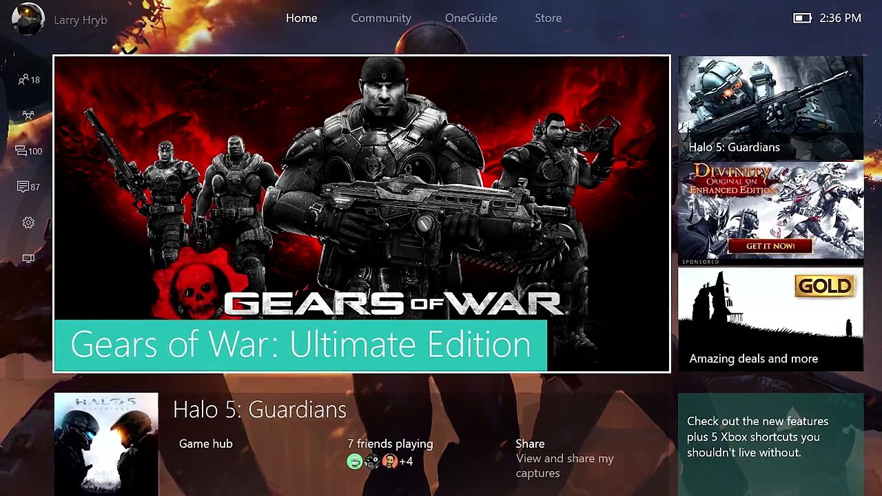 New Xbox One Experience - Game Hubs