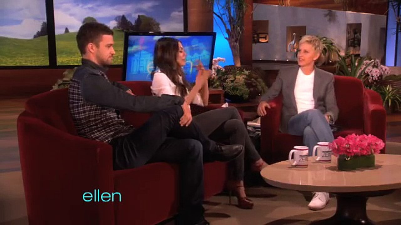 Justin Timberlake & Mila Kunis on Being Nude!
