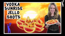 How to make Vodka Sunrise Jello Shots Tipsy Bartender