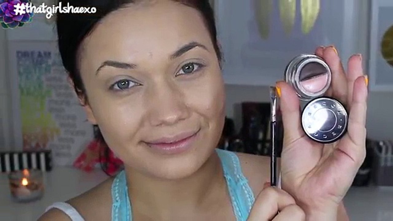 Easy glamorous makeup transformation