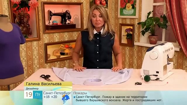 Сшить быстро пляжную юбку (Sew a quick beach skirt)