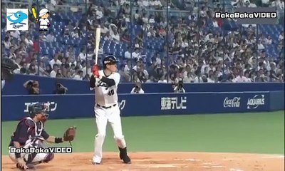 8/7【美しいバット投げ】中日・桂依央利　今シーズン第2号ツーランホームラン　vs東京ヤクルトスワローズ