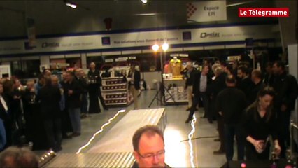 Lorient. Douze étudiants défilent pour le Comptoir métallurgique