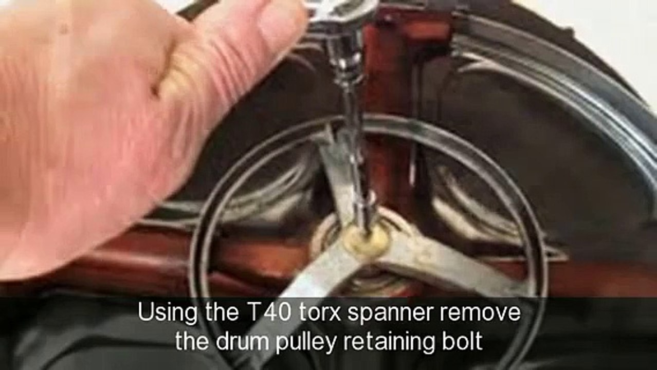 How to Replace/change drum bearings on a washing machine video