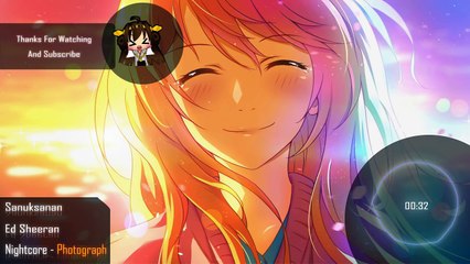 Nightcore - Photograph (Ed Sheeran)