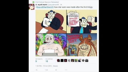 Racists Boycott Star Wars VII for Promoting White Genocide?