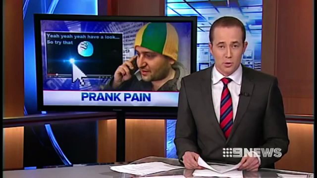 Eu estava na Notícia para Brincadeira chamadas