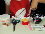 Hello Kitty Cupcake decorating tutorial easy and cute no fondant required