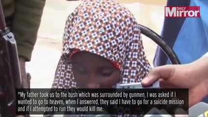 Teenage girl refuses to detonate suicide bomb vest Boko Haram extremists forced her to wea