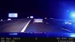 Dashcam: Police Car Cartwheels Out of Control During High Speed Chase