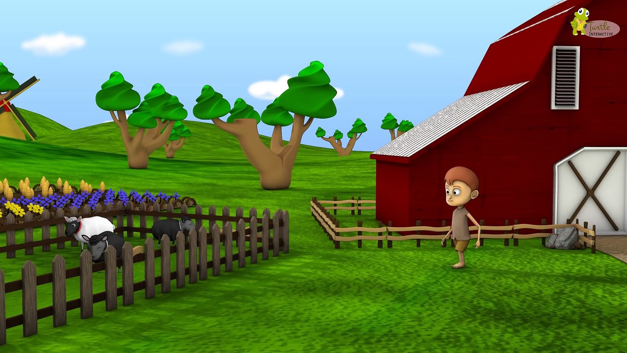 Baba Black Sheep 3D Nursery Rhyme