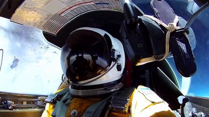 U2 Spy Plane Cockpit Fotage At 70,000 Feet