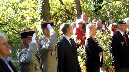 Hommage aux légionnaires ukrainiens de Peynier, le 2 novembre 2015