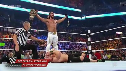 WWE Network  John Cena vs. Seth Rollins  SummerSlam 2015