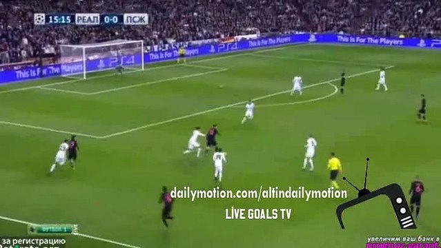 Zlatan Ibrahimovic Incredible shot - Real Madrid vs PSG - 03.11.2015
