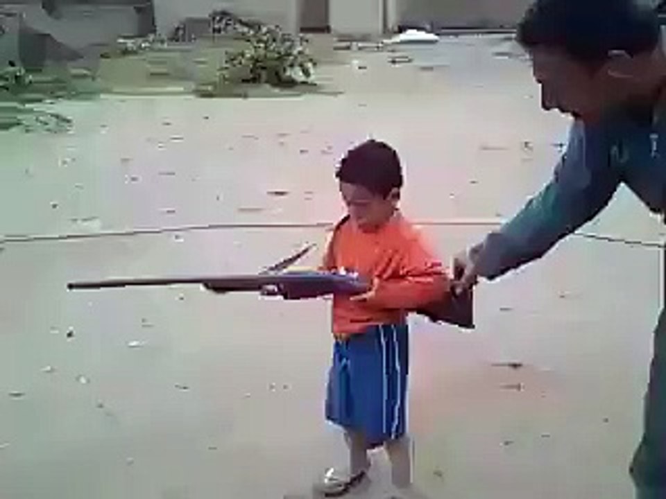 What Happened with Child while Gun Firing