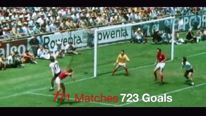 Top 10 Goalscorers in Football History ● Who is the King - HD