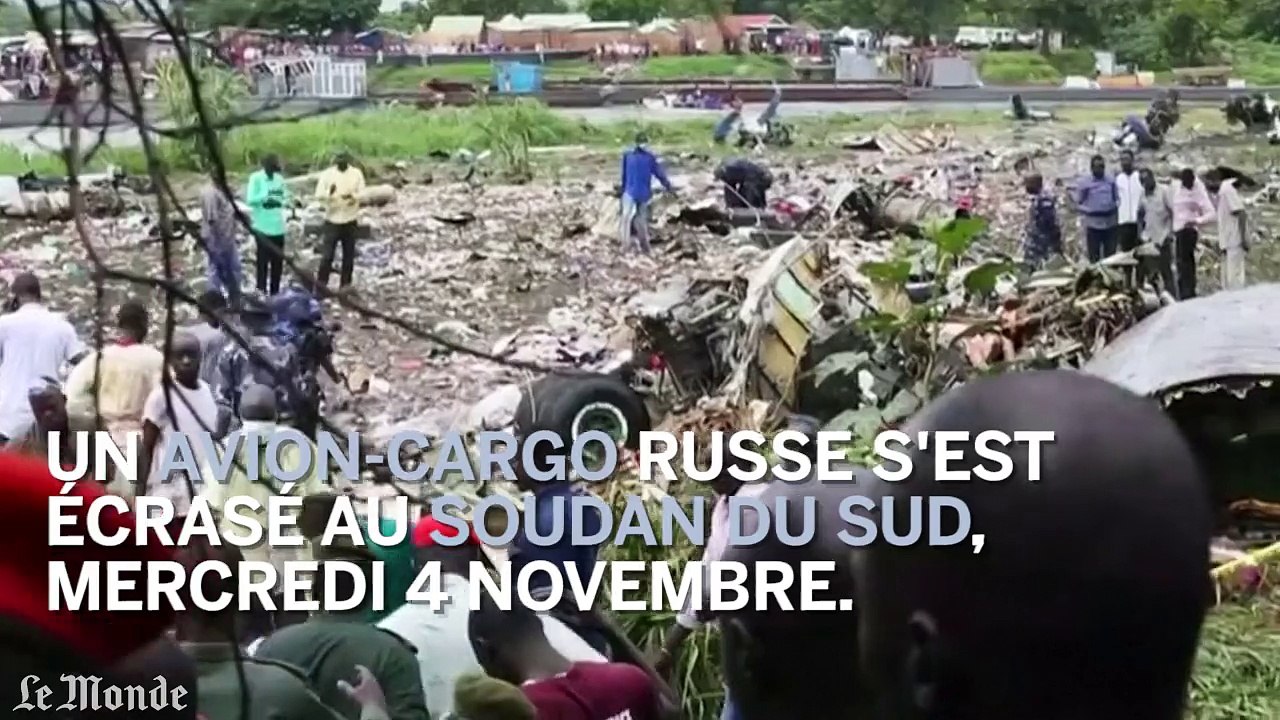 Un avion-cargo russe s'écrase au Soudan du Sud