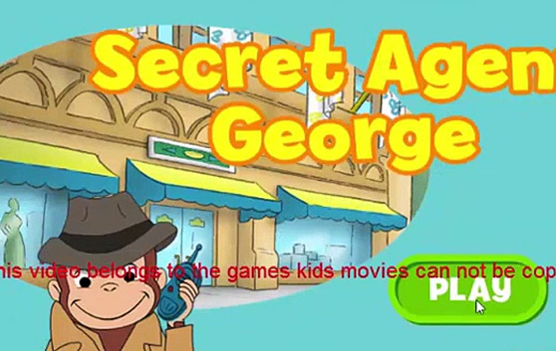 Curious George Secret Agent George Game Movies [Full Episode]