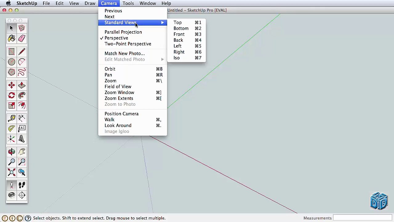 Sketchup Tutorial For Beginners-Part 1