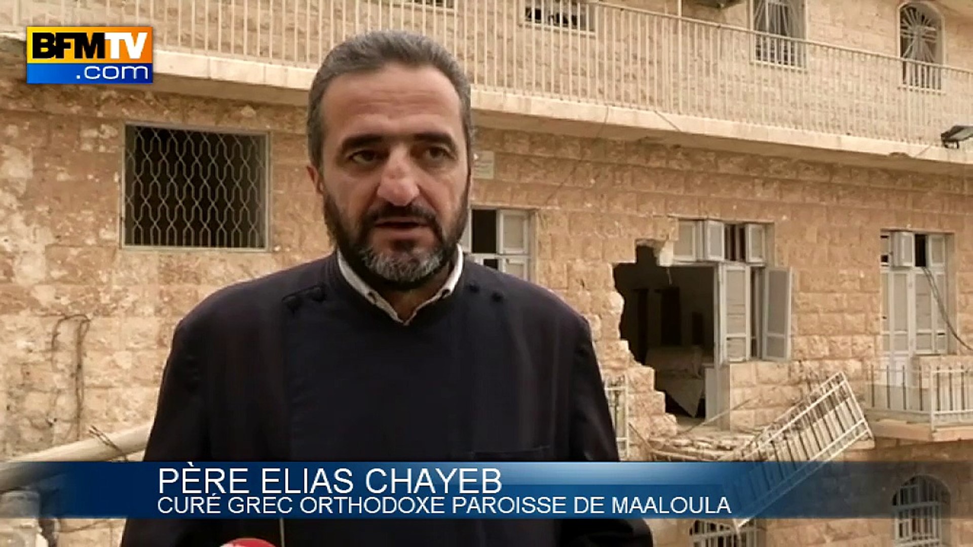 REPORTAGE- Maaloula, la forteresse chrétienne en Syrie libérée du joug de  Daesh
