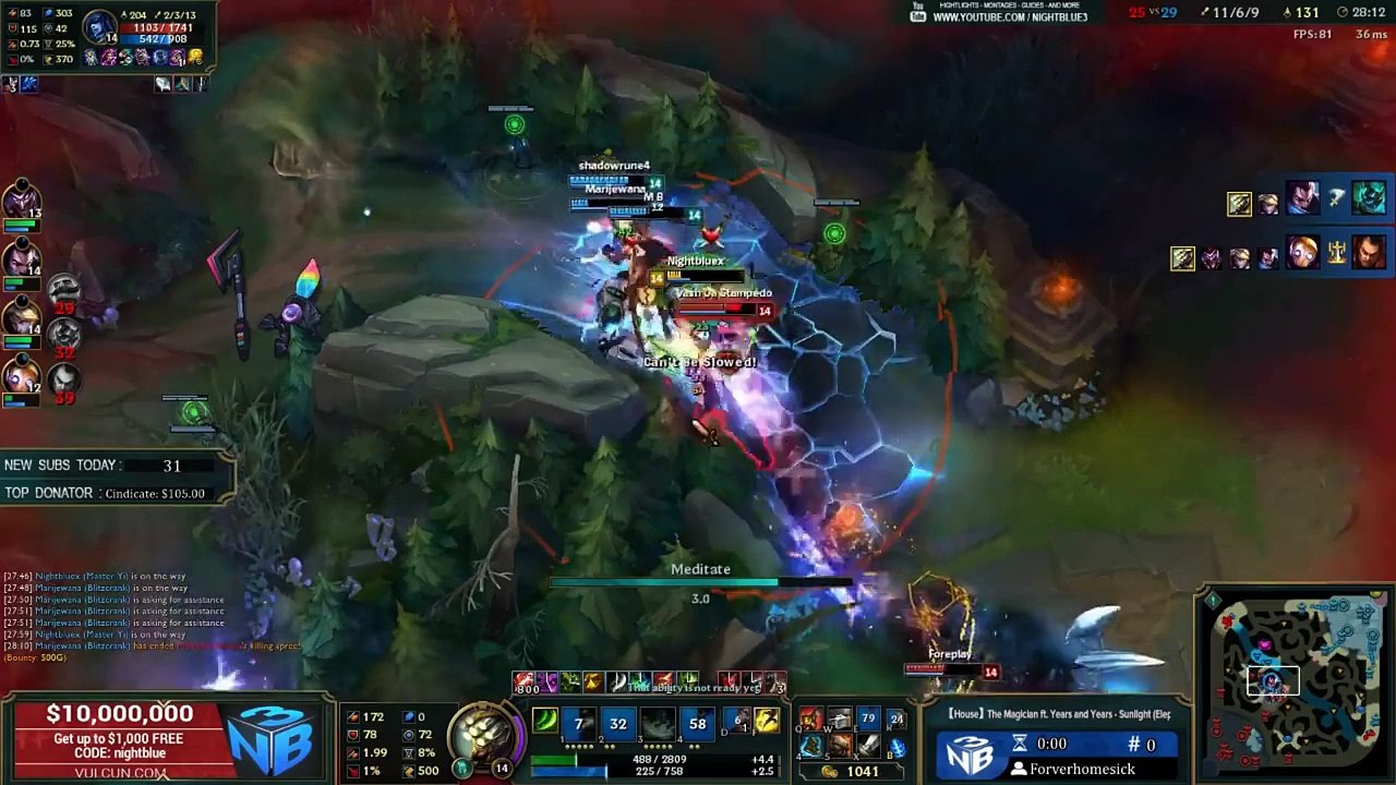 Nightblue3 - AP ZOMBIE NUNU ONE SHOT