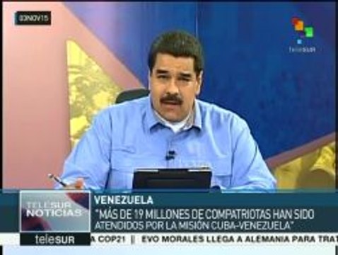 Maduro destaca resultados de 15 años de cooperación Cuba-Venezuela