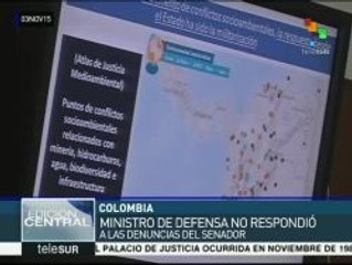 Colombia: cuestionan que fuerza pública dé seguridad a multinacionales