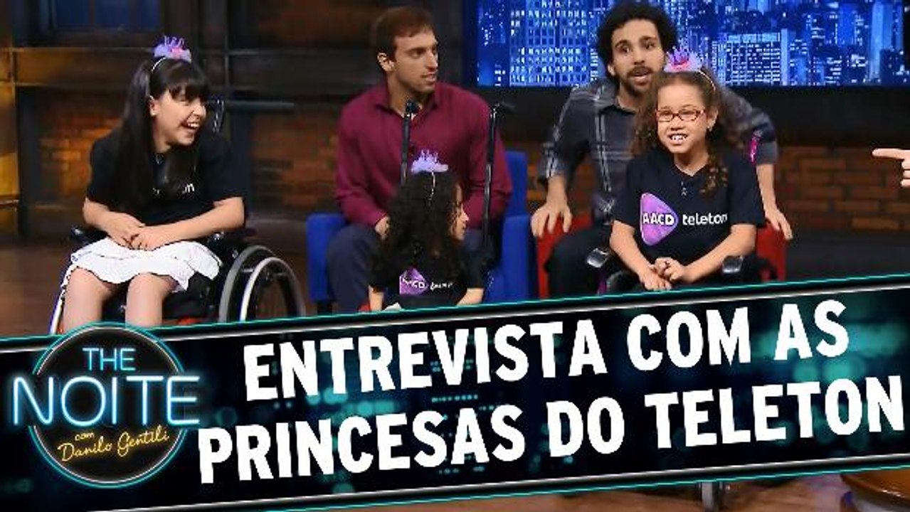 Entrevista com as Princesinhas do Teleton