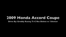 8th Gen Honda Accord Coupe Drive By Greddy Racing Ti-C Exhaust