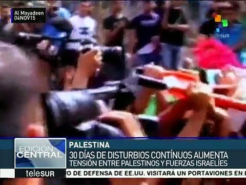 Disturbios y enfrentamientos continúan en Palestina