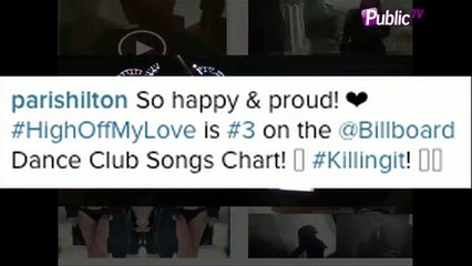 Vidéo : Paris Hilton : se vante du succès de sa chanson High off my love !