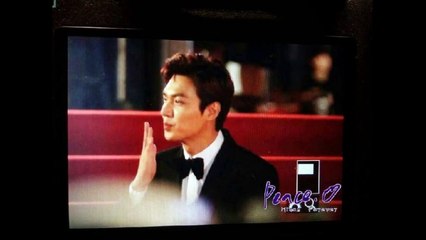 Lee Min Ho looking extremely hot at the beaksang