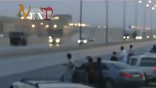 INSANE ARABS DRIFTING WHILE SHOOTING AK47s!!