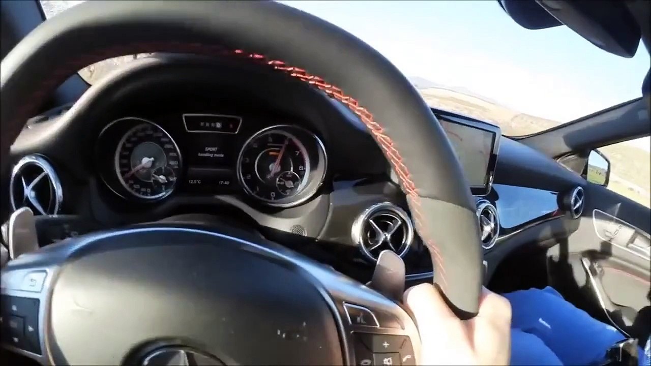 2015 Mercedes GLA 45 AMG EXHAUST SOUND! Acceleration