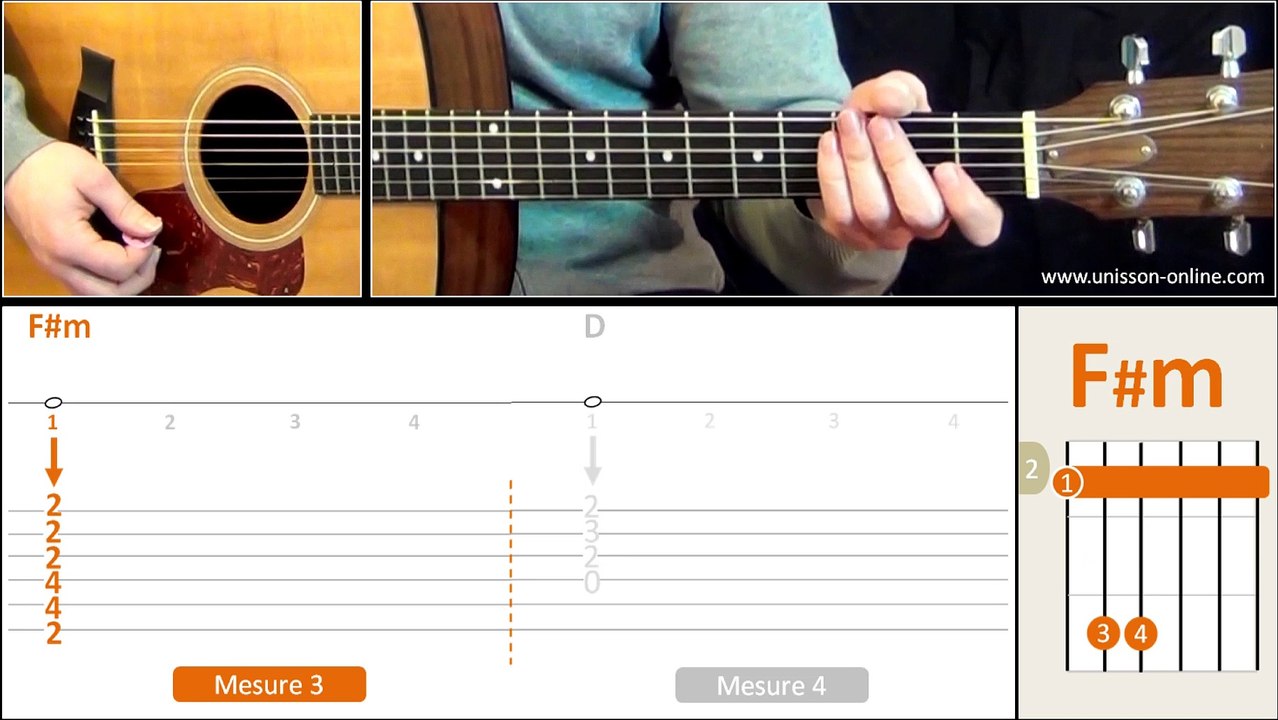 Jouer Cendrillon (Téléphone) - Cours guitare. Tuto + Tab