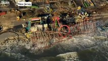 Super Storm Sandy Aerial Footage Shows Devastation