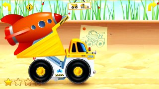 Play Sandbox HAUL TRUCK Kids iPad, iPhone,Android App Demo Review Puzzles [ 로보 카 폴리