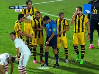 هدف الزمالك الثانى|	أحمد دويدار ضربة جزاء| الزمالك 2-1 المقاولون العرب| الدورى المصرى الممتاز 2015/2016| الاسبوع الرابع