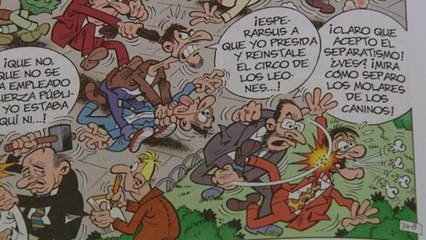 Mortadelo y Filemón se introducen en el "loco" mundo de la política en el nuevo álbum de Ibáñez