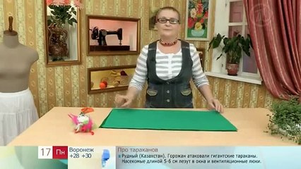Летний топ без выкройки( Summer top without a pattern)