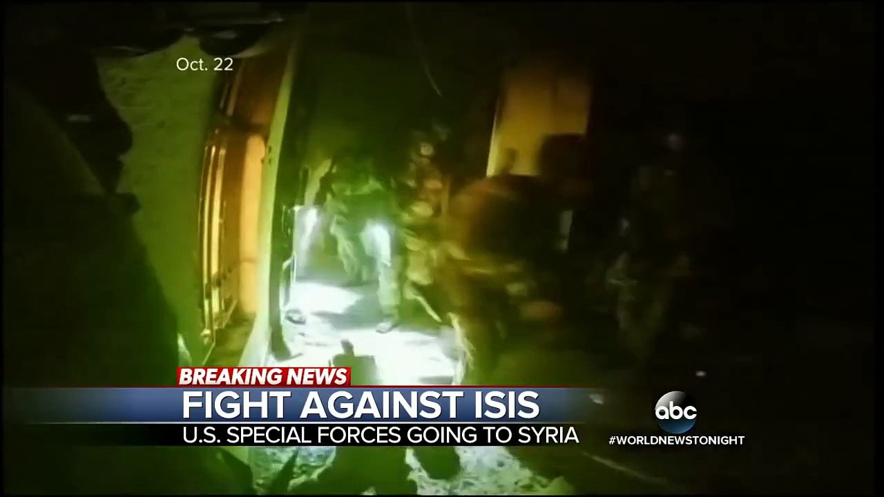 US Special Forces to Be Sent Into Syria