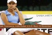 Sania Mirza funny Oops Moments on Tennis Court