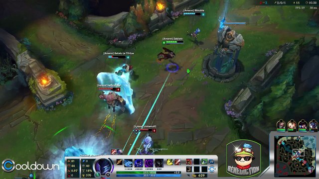 LoL - Ranked Team fun - On tente de faire des choses avec Nocturne et un Singed top de qualité...