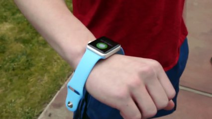 Blue Apple Watch Sport 42mm Drop Test!