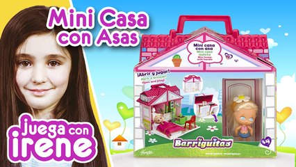 Juega con IRENE - Barriguitas: Mini Casa con Asas 2