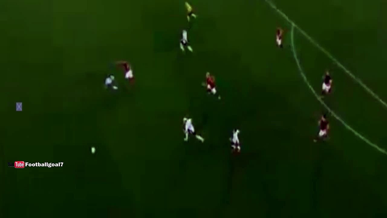 Mohamed Salah Goal - AS Roma vs Bayer Leverkusen 1-0 Champions League 2015